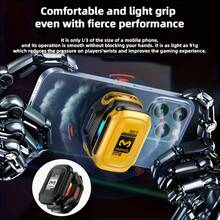 MEMO CX12 2025 移动设备散热器，散热性能卓越，快速冷却，为您带来出色的游戏体验 - 彩色 - 查看 5