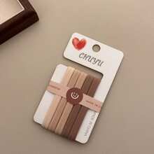 Candy Color Hair Ties, Simple Colorful Hair Ties, Basic Hair Ties, Korean Style Hair Scrunchies, Ponytail Hair Accessories For Women Rubber Bands Hair Elastics Hair Rope - HX-801 - View 5