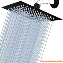CYPNHAWOO Regadera para Baño Cabeza de Ducha de Lluvia Alta Presión 20cm Gran Cuadrada 201 de Acero Inoxidable Ducha de Rociar Regadera Fija para Baño Ahorro de Agua NergoFashion - 219790912 - Ver 3