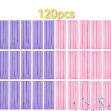 12/60/100/120 片装压缩洁面海绵，面部清洁海绵，适用于美容师，压缩化妆海绵，圆形洗脸海绵，压缩去角质卸妆海绵（粉色），情人节礼物，圣诞节礼物。 - 紫羅蘭色 - 查看 9