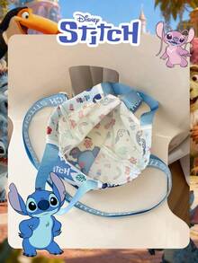 Disney Official Licensed 1pc Stitch Mini Pattern HandBag Mischievous Stitch Insulated Lunch Tote Bag - Lightweight, Convertible Mini Crossbody & Handheld Purse Casual Multi Functional Crossbody Bag Lightweight Adjustable Shoulder Strap Crossbody Bag For Women/Girls/Teens/Students For Daily/Outing/Shopping/Back To School Lunch Bag Lunch Box Cooler Bag Waterproof Large Capacity Picnic Outdoor Picnic Bag Lunch Bag For Women School Supplies Camping Essentials - Multicolor - View 6