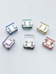 10个装，带隐形固定夹，可缩短裤腿长度，防止裤脚拖地，无缝隐藏式裤腿扣，防止裤腿拖地，适用于牛仔裤和休闲裤，防水，便携 - 彩色 - 查看 8