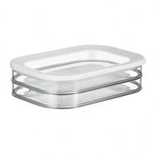 3-Layer Leak-Proof Food Storage Set, 1pc - Reusable, Sealed For Cooked Meat, Agricultural Produce, And Snacks - Ideal Kitchen Organization Solution