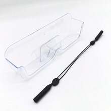 1 Set Luxury Eyeglasses Display Tray, Eyeglasses Chain, Anti-Slip Cord, Perfume & Cosmetics Storage Tray, Clear Acrylic Sunglasses Display Box, Desktop Organizer