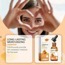Honey Eye Care Serum Nourishes And Hydrates Suitable For Dry Eyes And Eye Discomfort, With Natural Ingredients, Fast-Acting, And Ideal For Daily Eye Care. Delicate Eye Area Light Essential Daily Eye Conveniently Portable Ideal For Women'S Nighttime  Gentle Care For Your Eyes. OEYW - 蜂蜜 - 查看 11