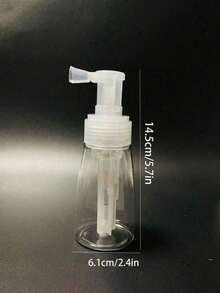 180/140/14毫升美发沙龙爽身粉喷雾瓶，美发爽身粉塑料喷雾瓶造型工具配件，容器，浴室，旅行 - 彩色 - 查看 6