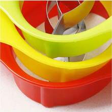 1pc Easy-Grip Mango Slicer – Durable Plastic Fruit Cutter With Sharp Blades For Easy Peeling & Core Removal, Creative Kitchen Gadget For Perfect Mango Slices, Home Cooking & Fruit Preparation Tool - Multicolor - View 8