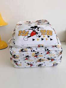 Disney Student Backpack, Kindergarten Backpack, Mickey Mouse Backpack, Mini Chest Bag, Travel Bag, Multi-Function Storage Bag, Fashion Coin Purse, Cartoon Handbag - Multicolor - View 12