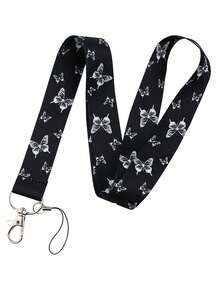 1 chiếc dây đeo hình bướm, thích hợp cho bác sĩ, y tá, sinh viên, giáo viên, dùng làm thẻ ID, thẻ xe buýt, có thể dùng làm quà tặng hoặc sử dụng hàng ngày. - Nhiều màu - Xem 15