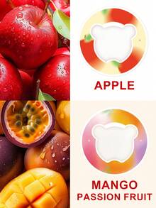 1个多口味水果香味水杯，可爱小熊造型水果香味水杯，创意水果香味饮水杯，保持水味的同时释放水果香气 - 彩色 - 查看 6