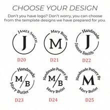 1 Set 3cm Customized Clay Pottery Stamp Kit - Personalize With Your Own Design, Create Unique Imprints In Clay - 3cm - View 3