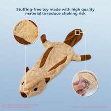 CYPNBest Pet Supplies - Juguete de Piel Divertida 2 en 1 para Perro Ardilla GrandeFashion - 227418476 - Ver 5