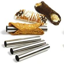 , Set Of 4 Stainless Steel Cannoli Forms, 5.75in/14.5cm - Set of 4 - 查看 2