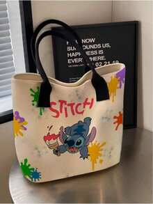 Disney barnryggsäck för elever, lätt och stor ryggsäck för pojkar och flickor i grundskolan, årskurs 1-3