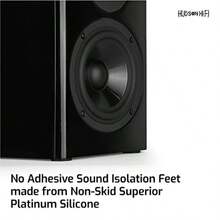 Hudson Hi-Fi 1" Platinum Silicone Isolation Dot N-Skid Isolation Feet - Adhesive - 20 Duro - 16 Pack - 西瓜粉 - 查看 5