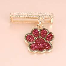 1pc Metal Simple Shiny Dog Paw Watch Band Charm Decorative Ring,Cute Animal Paws Silicone Strap Accessories,Compatible With Apple Watch Bands 38mm 40mm 41mm 42mm 44mm 45mm 46mm 49mm - one-size - View 8