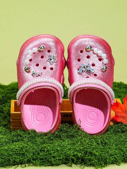 HOEASE Zapatos casuales y transpirables de moda para niñas, zapatos de verano con suela blanda de EVA cómodos para el jardín y la playa, calzado unisex para todas las estaciones