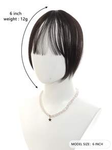 360° Full Coverage Bangs Clip, Clip-On Bangs For Women, Everyday Wear - Multicolor - View 14