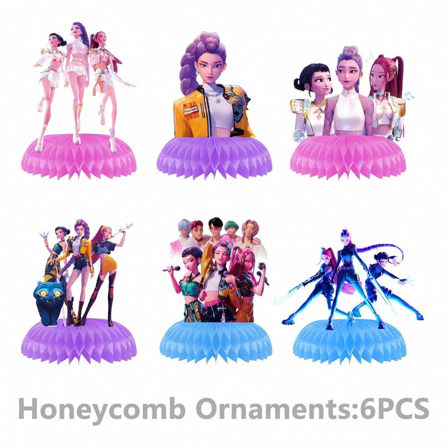 Hunter Witch Themed Birthday Party Supplies Set, Including Paper Plates, Napkins, Tablecloth And Decorations, Suitable For Halloween Party - Multicolor - View 1