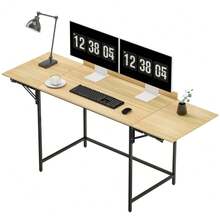 Home Office Desks - Khaki - View 5