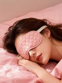 Gucci Women's Personalized Sleep Eye Mask, Vintage Fashion Travel Sleep Mask Gift, Pink Nap Rest For Single Party, Vacation - Pink - View 2