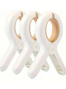 6/12件沙滩巾夹，重型塑料衣夹，毛毯晾衣夹，防风衣夹，家居用品