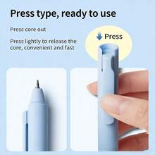 7pcs/Set Erasable Gel Pens, High Value Student Writing & Marking Pens, Quick-Drying Signature Pens