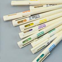 时间旋转笔，高品质中性笔，0.5mm速干笔芯，适合日常学习和办公使用，办公用品，学校用品，返校用品。 - 黑色 - 查看 1