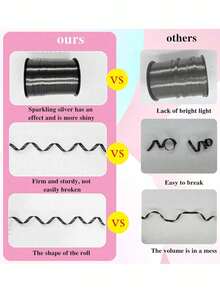 1卷200米黑色卷曲丝带，适用于礼品包装、婚礼、生日、气球装饰等。 - 闪亮金属丝带，适用于花束和花卉包装、情人节、婚礼、生日等。 - 黑色 - 查看 5