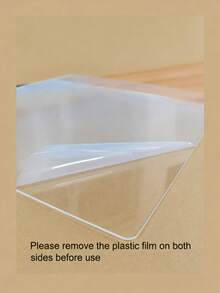 1块方形优质亚克力砧板 - 耐用纯色台面保护垫，带边缘，易于清洁，非纺织材质，仅限手洗 - 非常适合处理水果和蔬菜，完美的 情人节礼物 - 彩色 - 查看 6