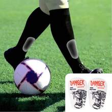 [Professional Shin Guards] Lightweight Professional Soccer Training Shin Guards, 1 Pair | Impact Reduction Buffer Protective Equipment - Blue PET Material, Hand Wash/Dry Clean - Multicolor - View 4