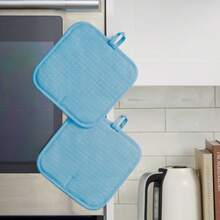 CYPNKitchenAid Gourmet Series - Juego de 2 Soportes para ollas 2 Unidades Resistente al Calor hasta 700 °F Agarre de Silicona Suave puño magnético Terciopelo Azul 8 x 8 PulgadasFashion - 227321048 - Ver 6