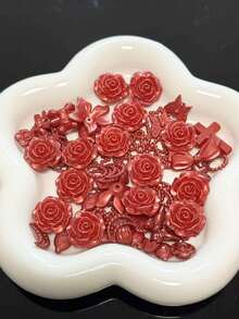 树脂混合玫瑰蝴蝶爱心月亮造型，DIY奶油凝胶手机壳材料包配件树脂配件批发，本产品可用于各种DIY手工场景，例如手机壳、发夹、相框等。也可用于DIY手工设计装饰配件，例如头饰、服装、晚礼服、鞋帽、婚礼、圣诞节、手工艺品等。 - 彩色 - 查看 4