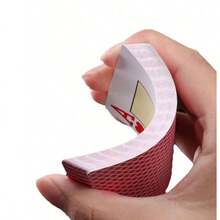 高品质哑光德州扑克牌，派对娱乐牌，耐用棋盘游戏牌，大字体，防折痕，耐磨 - 彩色 - 查看 4