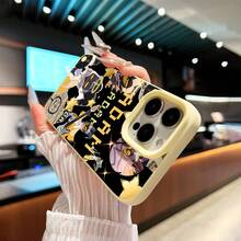Hazbin Hotel: Adam, estrellas, música y un personaje épico. Esta elegante funda es compatible con iPhone 17, 16, 15, 14 Pro Max, 13, 12, 11, XR y XS Plus. Fabricada en TPU flexible, resistente a golpes y arañazos, ofrece una excelente protección contra caídas y un agarre cómodo. Es un regalo ideal para familiares, amigos y seres queridos, y una opción perfecta para festivales. - Amarillo - Ver 7