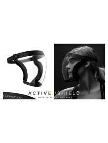 1pc Transparent Anti-Fog Face Shield, Dust-Proof Safety Goggles, Outdoor Protective Plastic Glasses