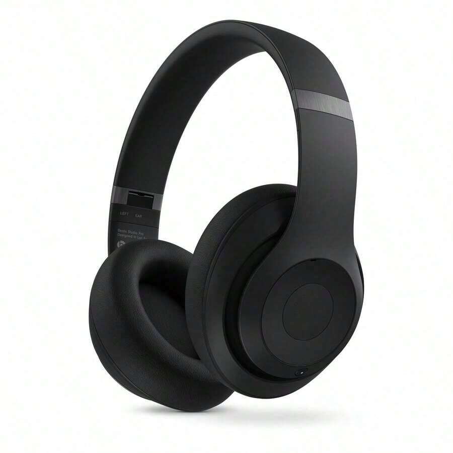 4 Colors Unisex Matte Soft Foam Active Noise Canceling Wireless Headphones Studio Pro 4th Gen Over-Ear HiFi Sound Foldable Headset Thanksgiving Travel Office - 深卡色[跑量款帶彈窗帶皮包] - 查看 1