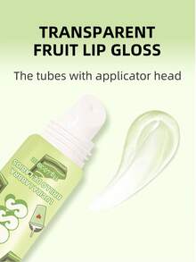 USHAS 保湿唇彩，6 种口味可选，滋养保湿，适合秋冬季唇部护理，可爱吊坠装饰，圣诞节和新年必备礼物 - #01 - 查看 6