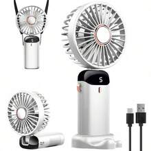 1pc Summer Handheld Fan, 5-Speed Quiet USB Rechargeable Portable Mini Electric Fan, Suitable For Indoor And Outdoor Use, Cartoon Student Design, Handheld Compact, Rechargeable Mini Fan, Mother's Day Gift,Outdoor,Garden,Travel Essentials,Portable Essentials,Beach Essentials,Graduation Season,Commencement,Graduation Ceremony,Graduation Gift,Graduation Present,Graduation Gift,Graduation Present,Congrats Grad,Congratulations Graduate,Valedictorian,Finish School,Graduation Party,Outdoor Essentials,Travel Portable,Hiking Essentials,Camping Essentials,Portable Tools,Summer Essentails,Summer Portable - Multicolor - View 12