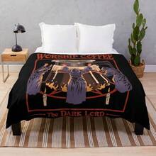 Funny Coffee Worship Humor Flannel Throw Blanket, Caffeine Lover Design Soft Cozy Blanket For Couch, Warm Lightweight Decor For Morning Drinkers, Barista Gifts And Coffee Shop Theme (2) - Màu sắc hình ảnh chính - Xem 1