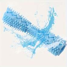 1pc Chew Stick, Dual-Use Toothbrush Cleaning & Massage - Soft Pet Toy - Multicolor - View 5