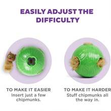 2026  Dog Brick – Interactive Treat Puzzle Enrichment Toy, Level 2 Intermediate - Snuffle N' Treat(綠色) - 查看 5