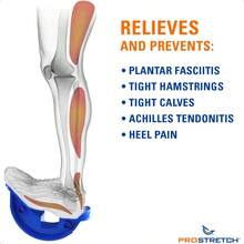 nnProStrech The Original Calf Stretcher and Foot Rocker Estiramiento de Pies y Pantorrillas para tratar fascitis plantar tendinitis del tendón de Aquiles azul con base antideslizantecc - como en la foto - Ver 4