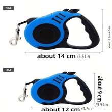 1 件宠物伸缩牵引绳，骨头形遛狗牵引绳