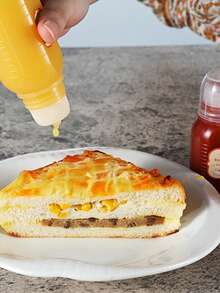 3pcs Salad Dressing Containers, Leak-Proof Travel Salad Dressing Bottles With Screw Cap, Small Condiment Containers With Lids - Multicolor - View 7