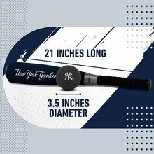 Juego de bate y pelota de espuma jumbo del equipo  de Franklin Sports, 21 pulgadas - de Nueva York - Ver 10