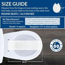 CYPNBemis 730SLEC Asiento de inodoro de cierre lento bisagras fáciles de limpiar y asiento de plástico duradero fabricado en Estados Unidos redondo color blancoFashion - 219744387 - Ver 7
