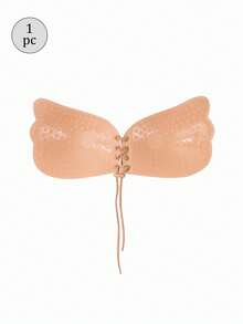 1pc Plus Size Adhesive Invisible Push Up Bra - Wireless, Adjustable Strapless Deep V Bra, Lift And Shape, Breathable And Comfortable, Suitable For Wedding Dresses/Formal Gowns, Cold-Shoulder, Backless, Spaghetti Strap, Tight Dresses, Sheer Tops, Spaghetti Strap Outfits, Bridal Shower, Travel, Suitable For Parties, Cocktail Dresses, Weddings/Formal Dinners - Multicolor - View 12