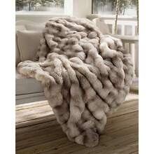 Ultra Soft Cozy Faux Fur Throw Blanket, Fuzzy Plush Thick Bubble Blanket, Oversize Luxury Fluffy Blanket For Couch, Bed, And Living Room, 60x80 Inches, Tie-Dye Light Taupe,40008335 - 青檸色 - 查看 2