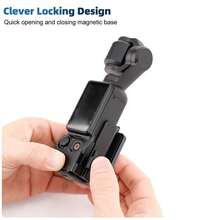 Magnetiskt kamerastativ, lämplig för Osmo Pocket 3, väggmonterad magnetisk bas - Multifärgad - Visa 6